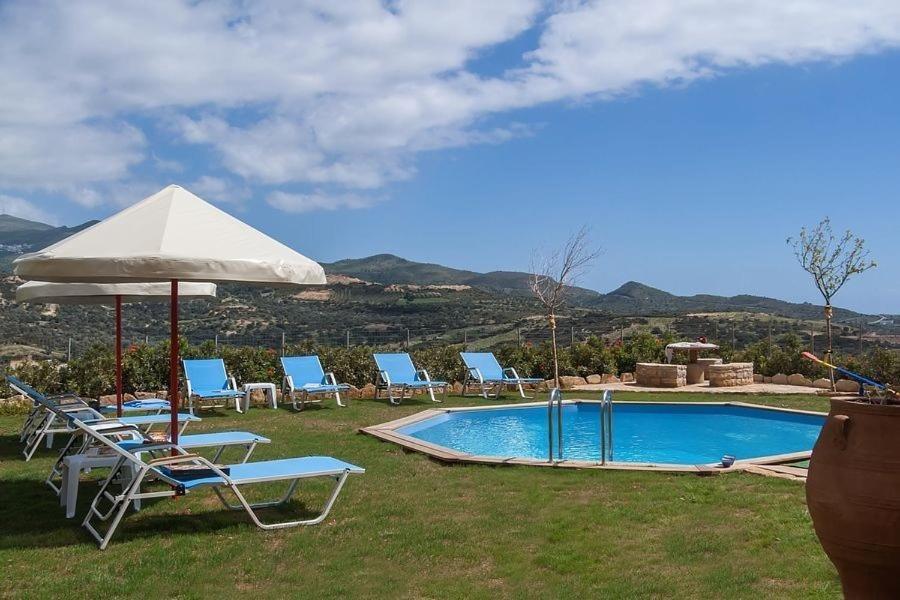 Triopetra Luxury Villas Fournou Lago Superior Villa With Private Pool Stefania * Triopetra