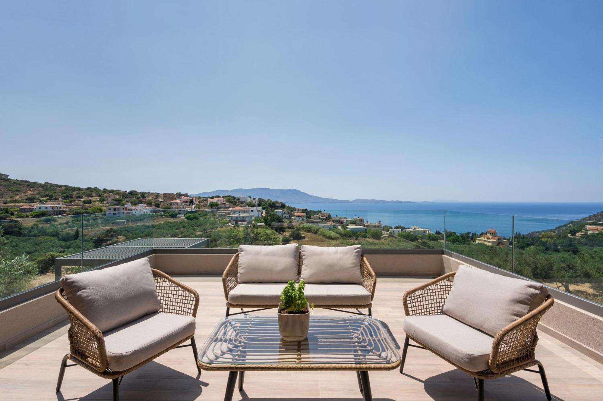 Ekphrasis With Sea View And Jacuzzi Villa Ravdhoukha