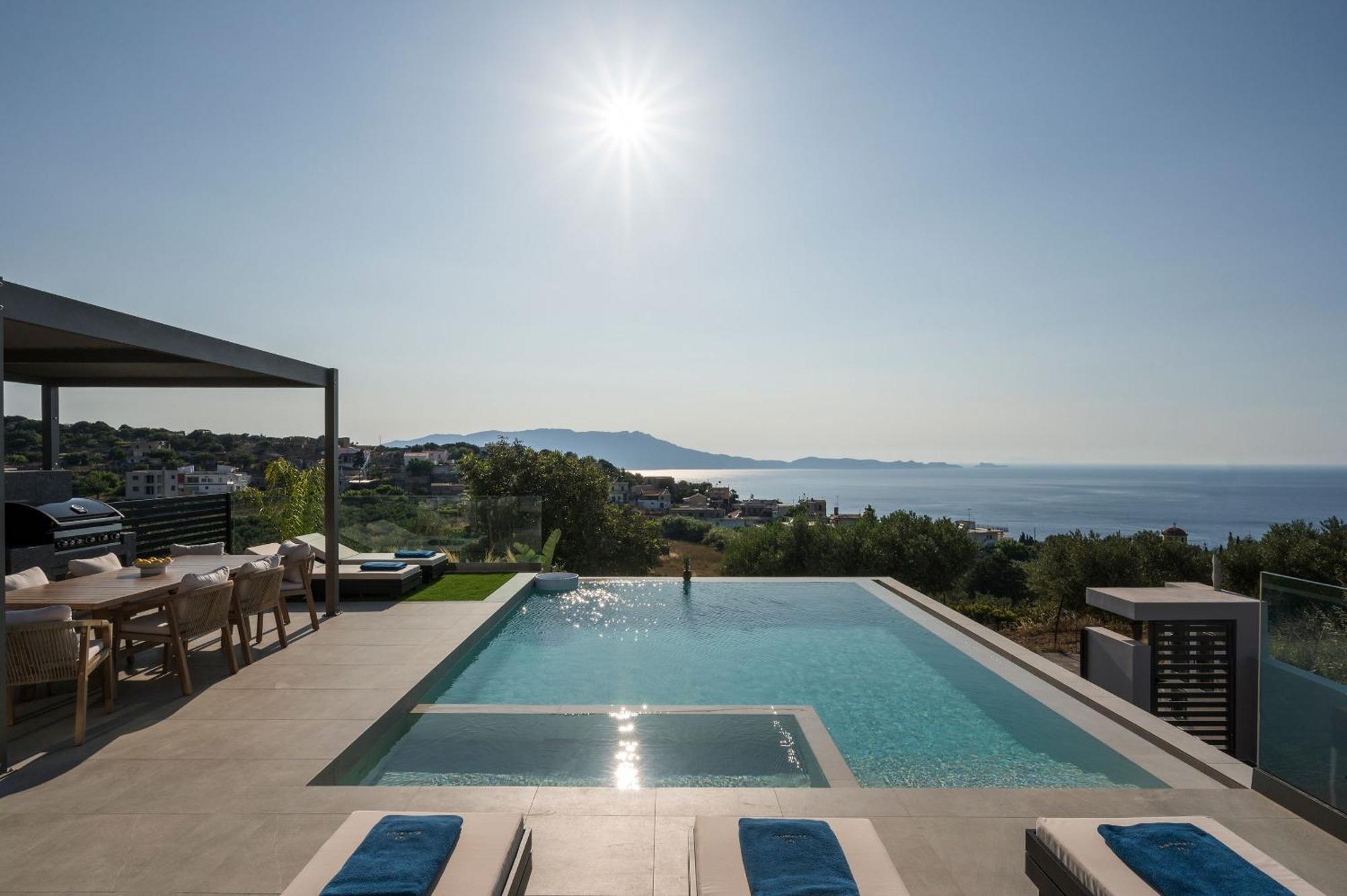 Ekphrasis With Sea View And Jacuzzi Ravdhoukha