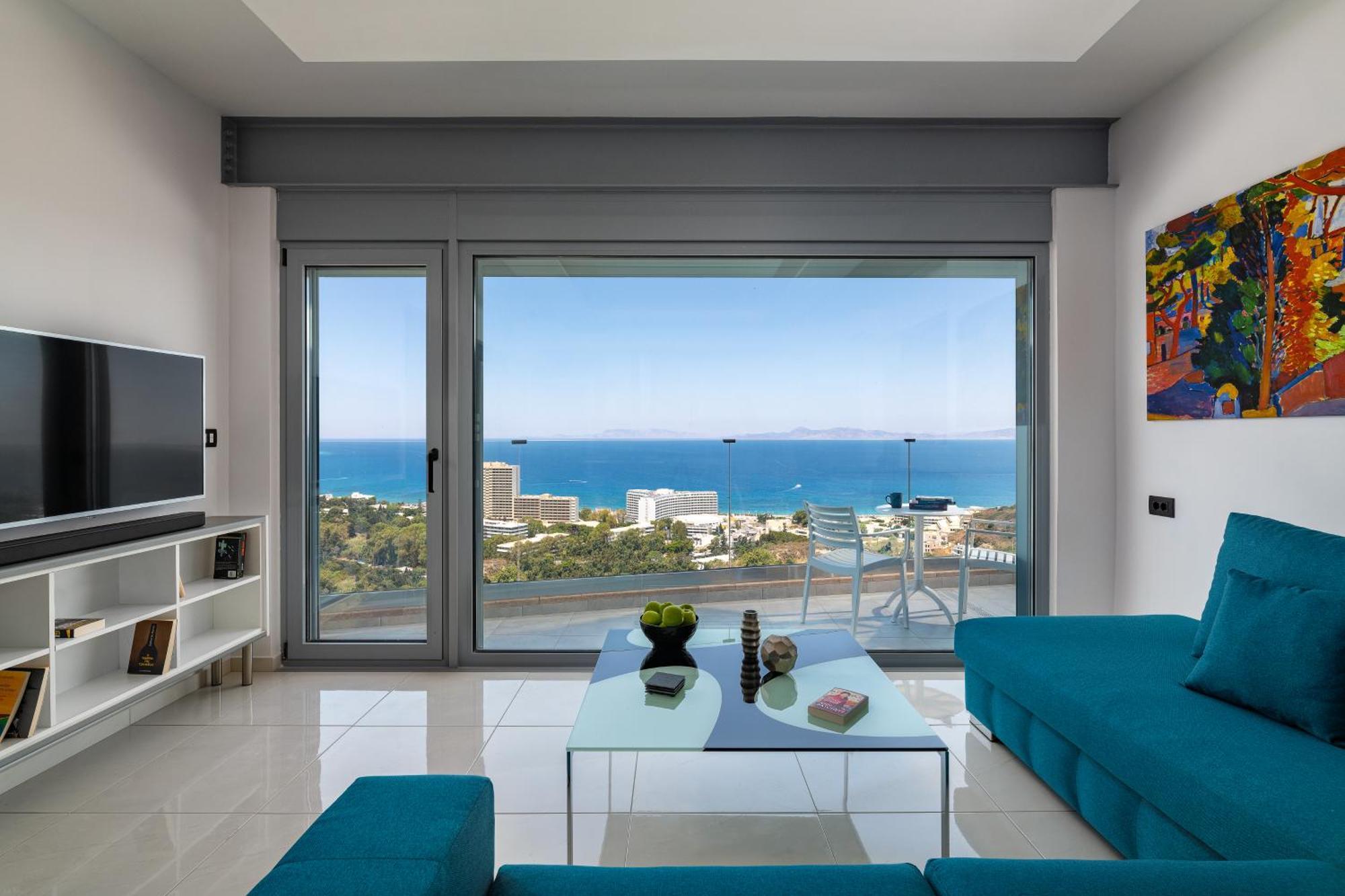 Rhodesrentalsgr Presents Rhodes Skyline Ixia (Rhodes)