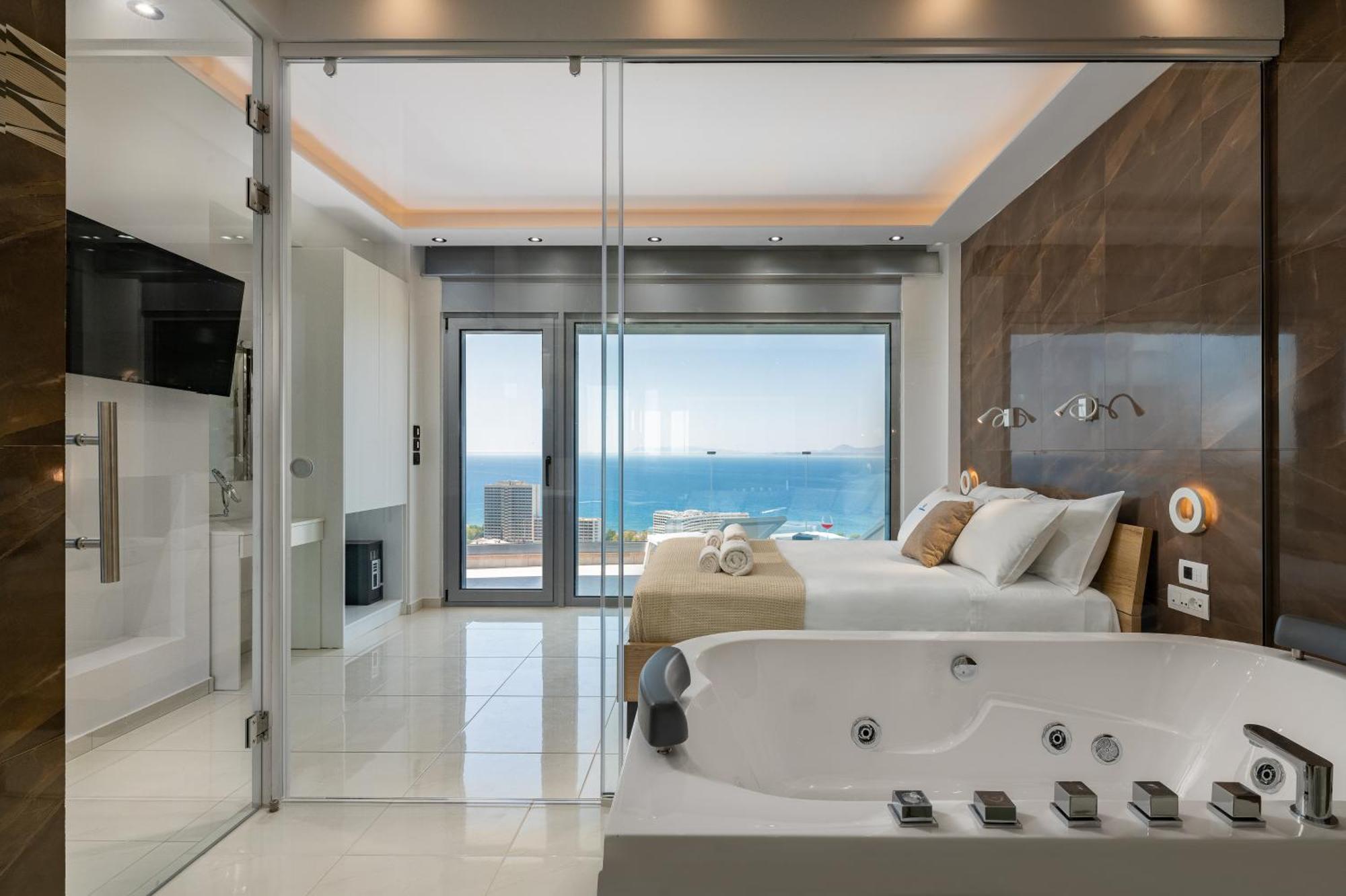 Rhodesrentalsgr Presents Rhodes Skyline Apartment