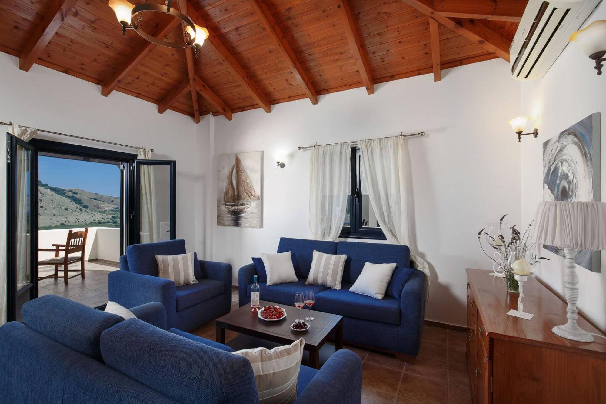 Lindas In Unrivalled Position In Kournas * Kavallos (Crete)