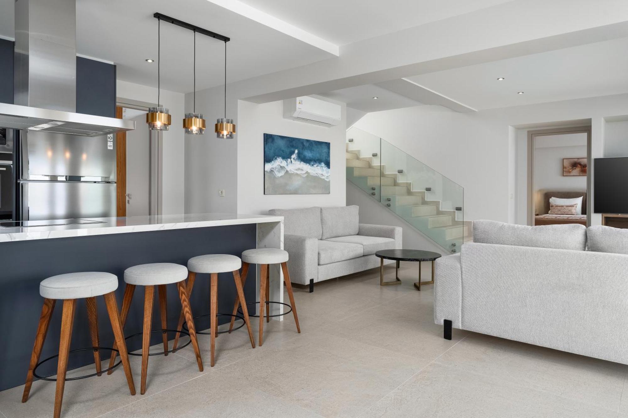 Luxury Eos Beachfront 20 Metres From The Sea Villa
