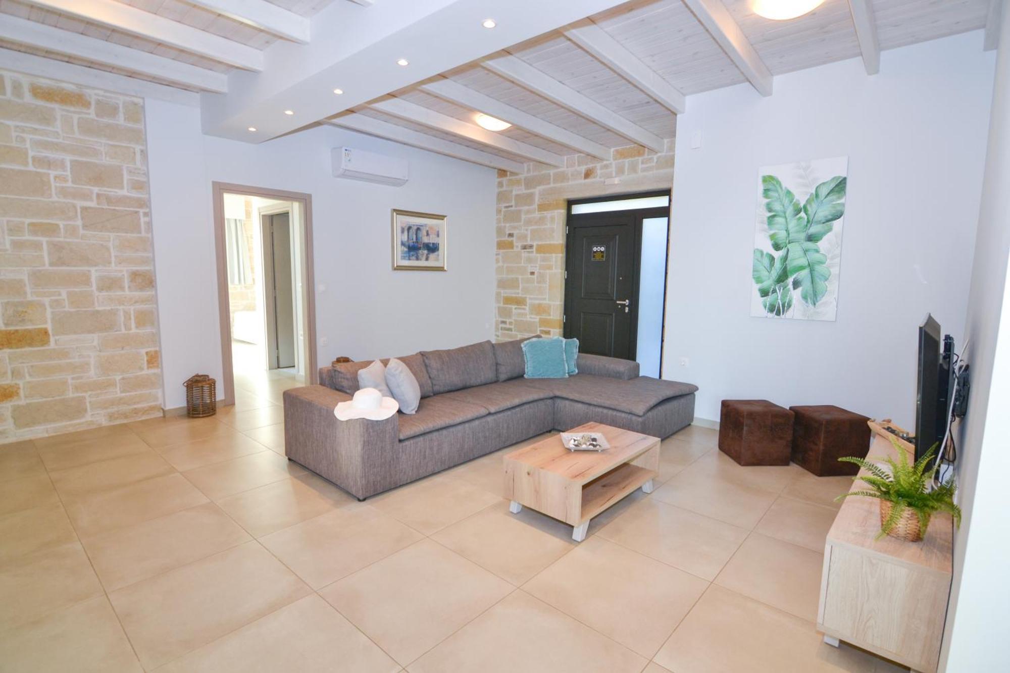 Heated Pool & Jacuzzi, Sea View - Paleokastro Luxury