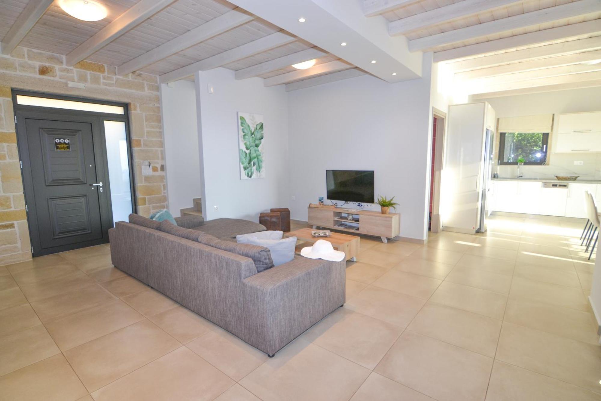 Heated Pool & Jacuzzi, Sea View - Paleokastro Luxury * Kissamos