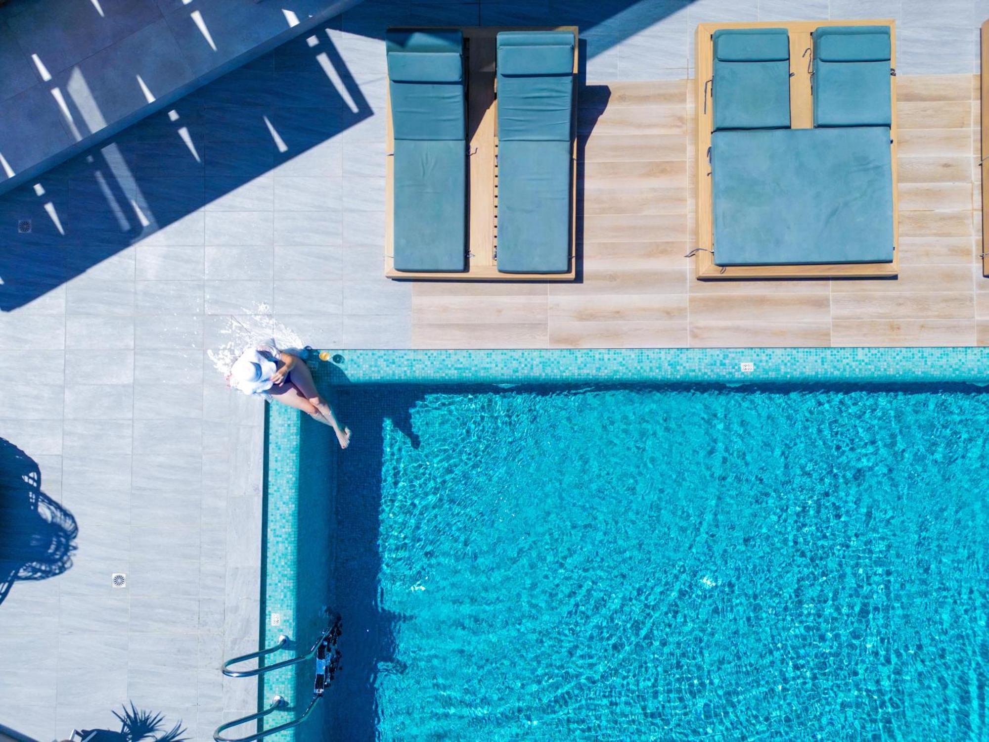 Heated Pool & Jacuzzi, Sea View - Paleokastro Luxury Villa *