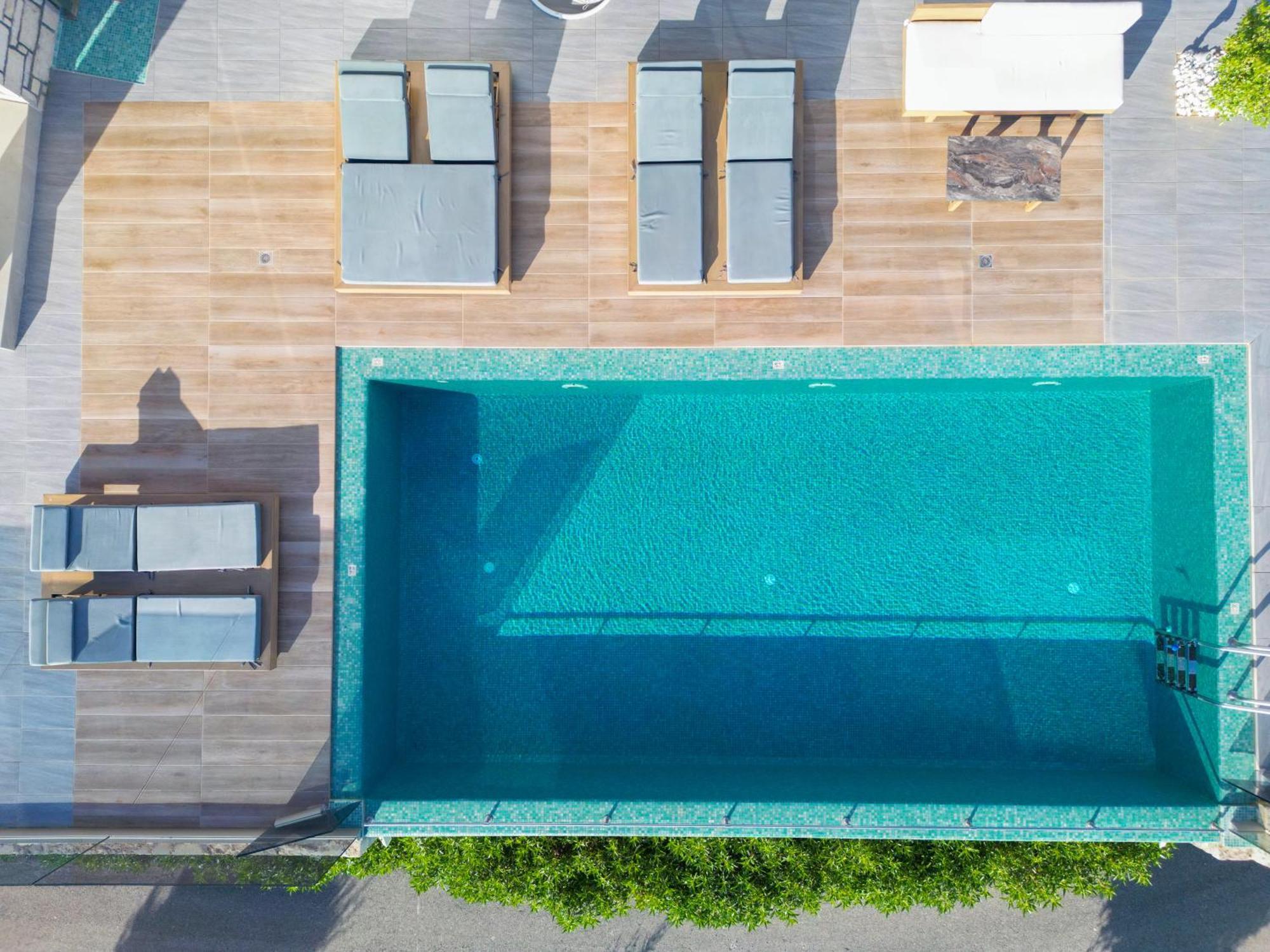 Heated Pool & Jacuzzi, Sea View - Paleokastro Luxury Villa