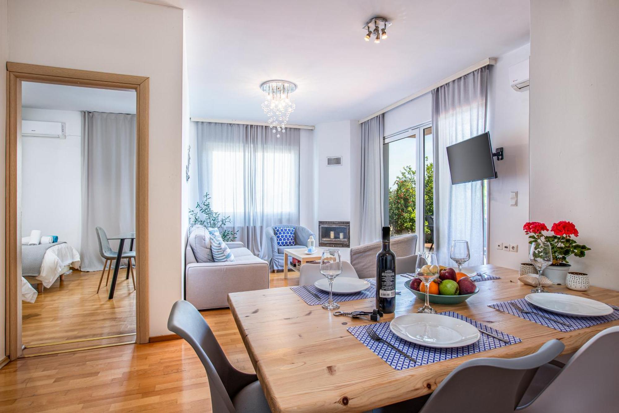Holiday home Dimitra With Private Pool And Sea View -the Ground Floor Of A Two Storey Building