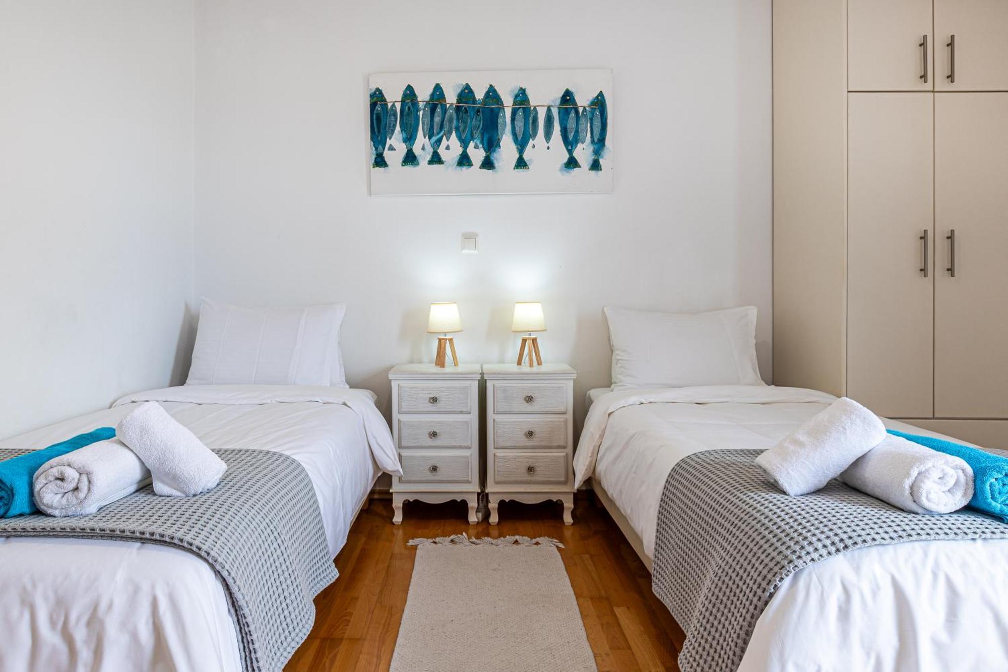 Dimitra With Private Pool And Sea View -the Ground Floor Of A Two Storey Building *