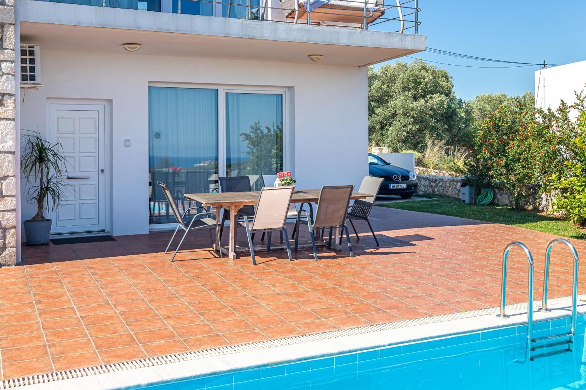 Holiday home Dimitra With Private Pool And Sea View -the Ground Floor Of A Two Storey Building *
