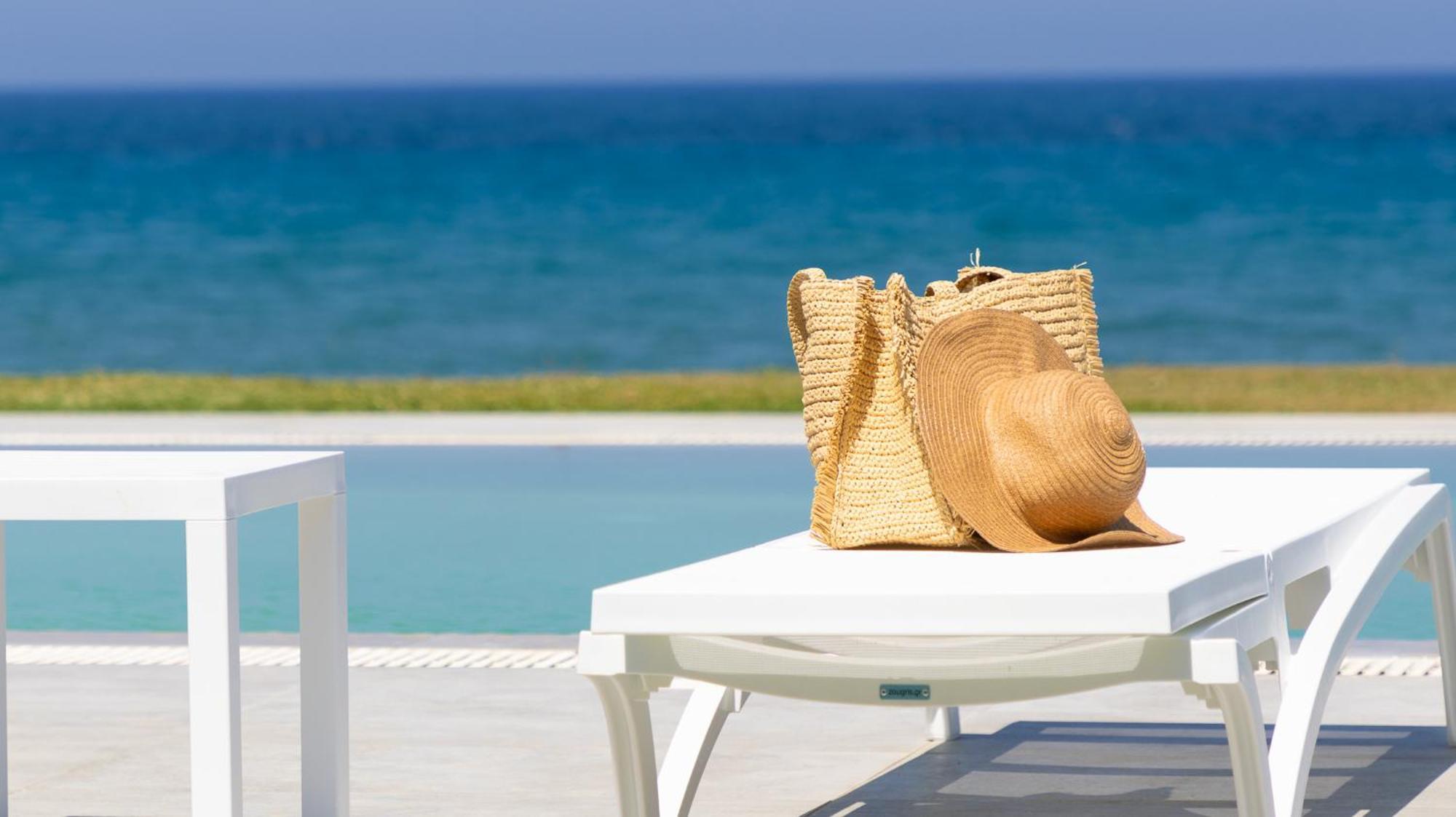 Liam Front Luxury With 100m2 Infinity Pool Villa Fanes (Rhodes)