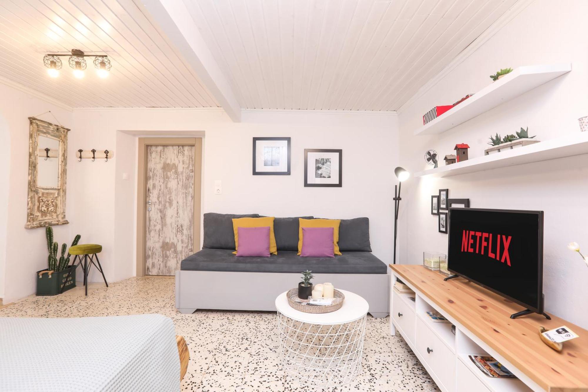 Joannas Sea-view Stone House Apartment Katavolos