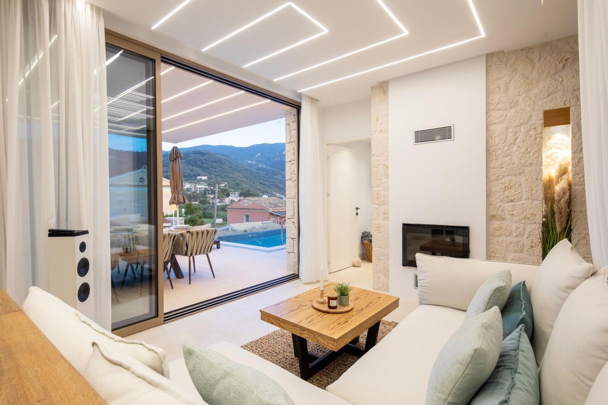 Sun N Salt Private Villa Agios Georgios Pagon