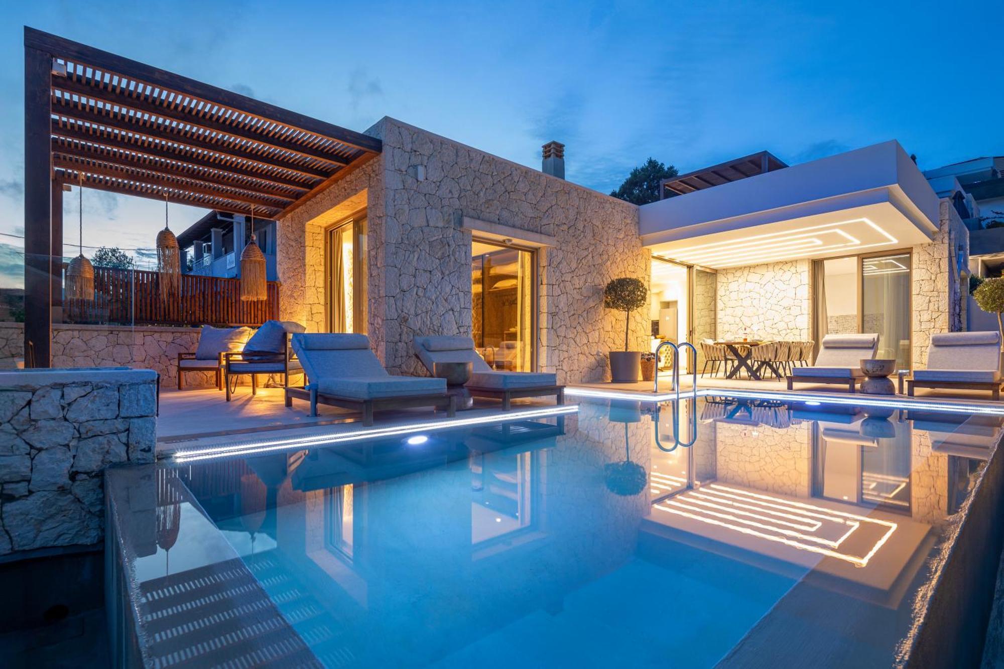 Villa Sun N Salt Private Agios Georgios Pagon