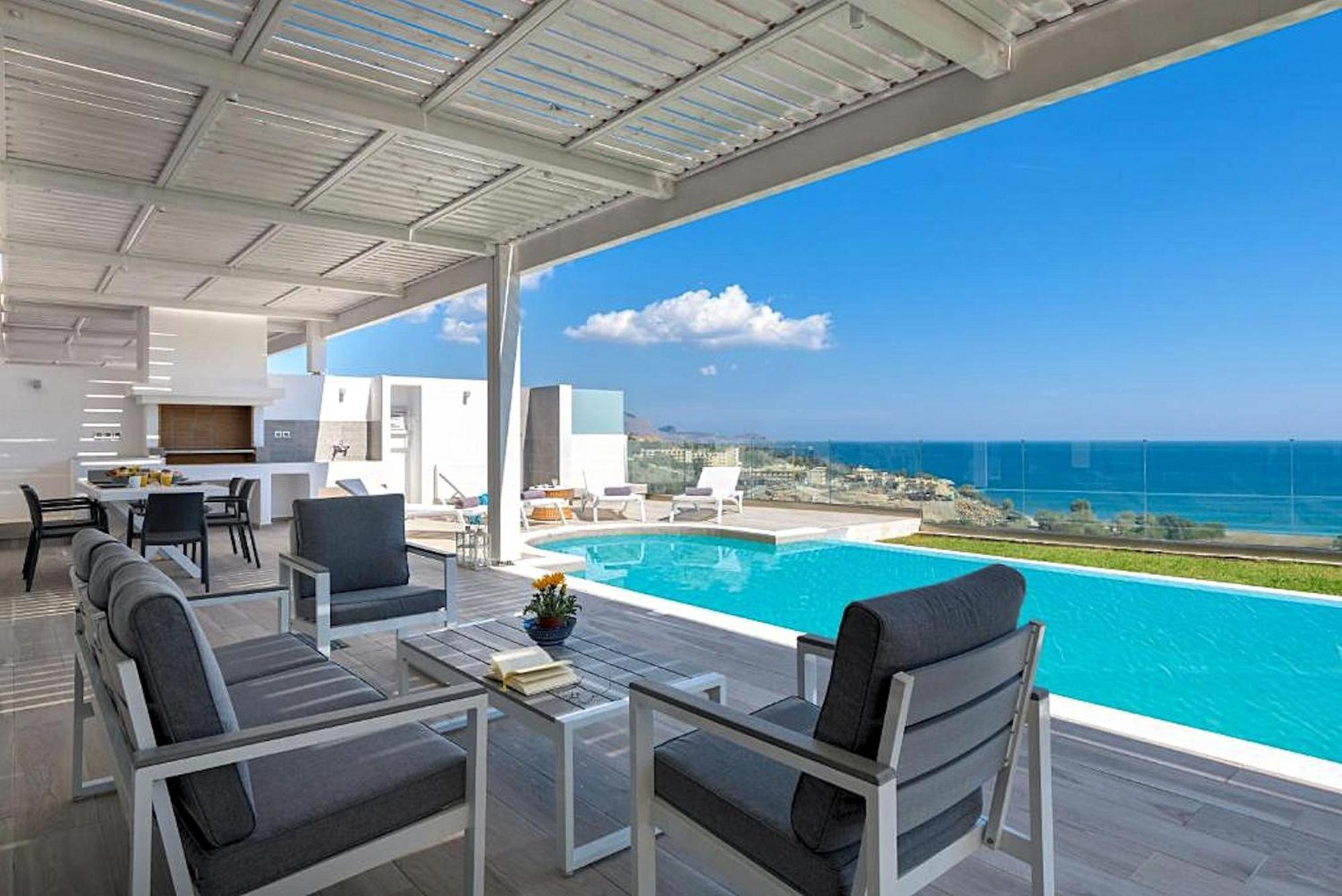 Executive Rhodes Nissos Stunning Sea Views 3 Bedrooms *
