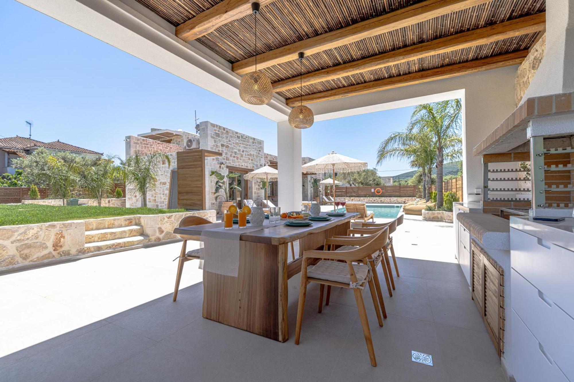 Villa White Stone Orion - Poolside Escape Close To Laganas Lithakia (Zakynthos)