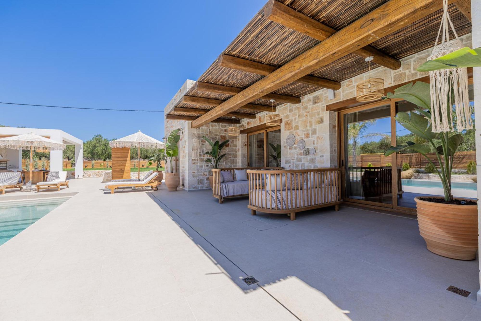 Villa White Stone Orion - Poolside Escape Close To Laganas