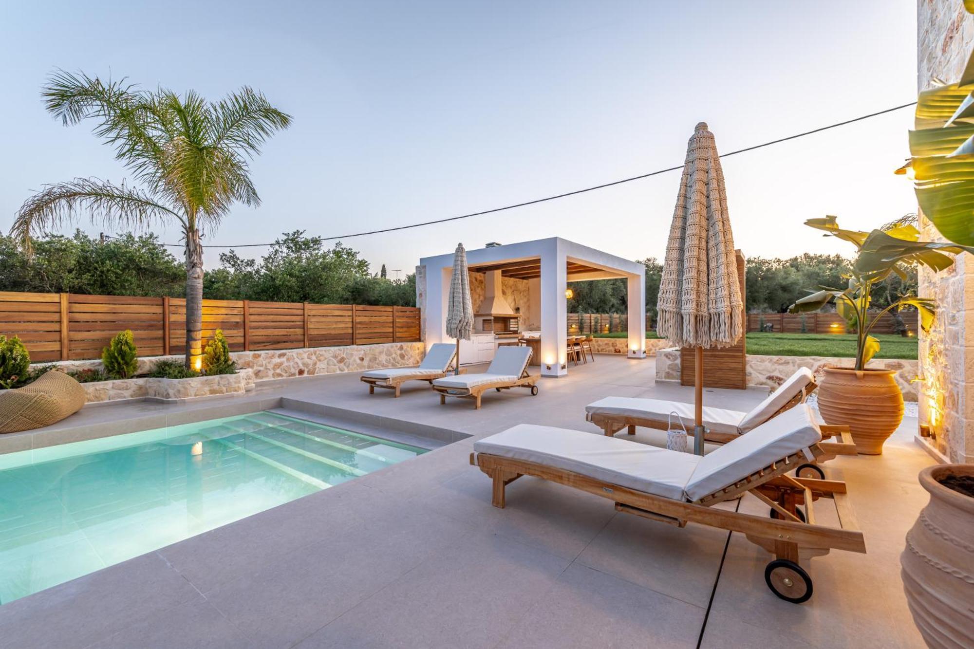 Villa White Stone Orion - Poolside Escape Close To Laganas Lithakia (Zakynthos)