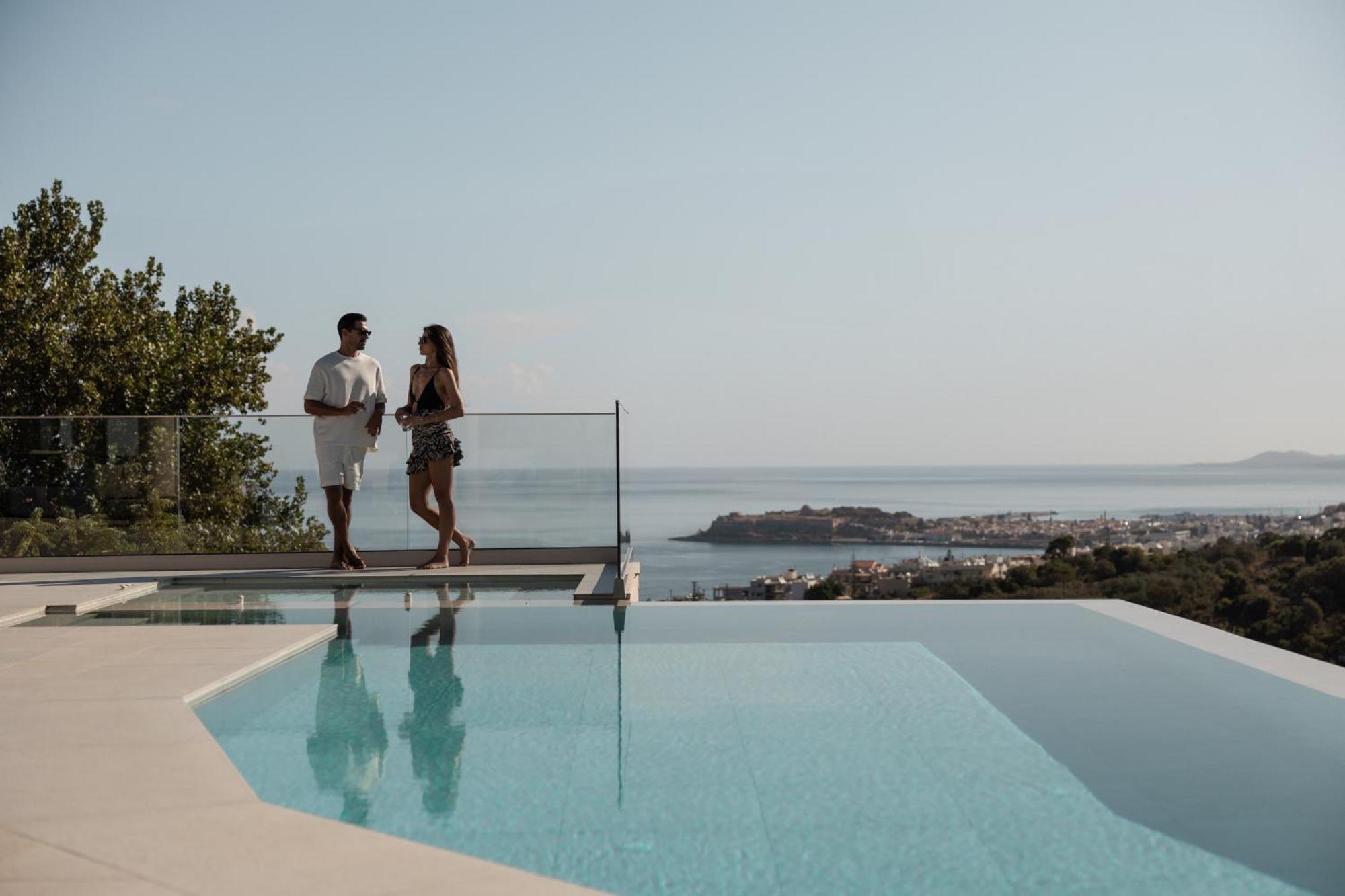 Villa Aerial - Sea & Gaze With Daily Housekeeping By Etouri Atsipopoulo