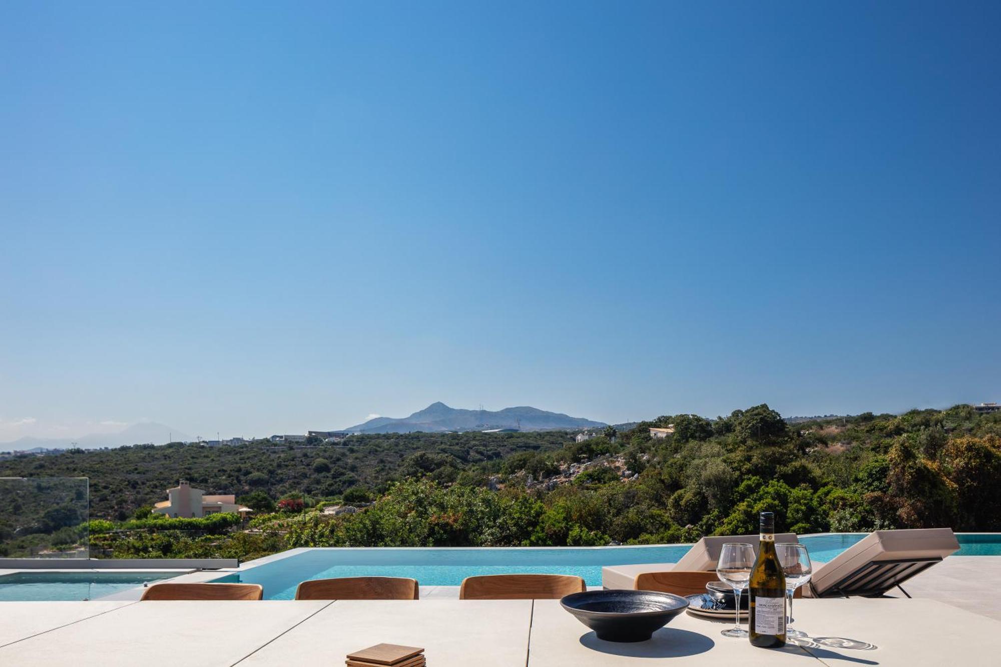 Aerial - Sea & Gaze With Daily Housekeeping By Etouri Villa Atsipopoulo