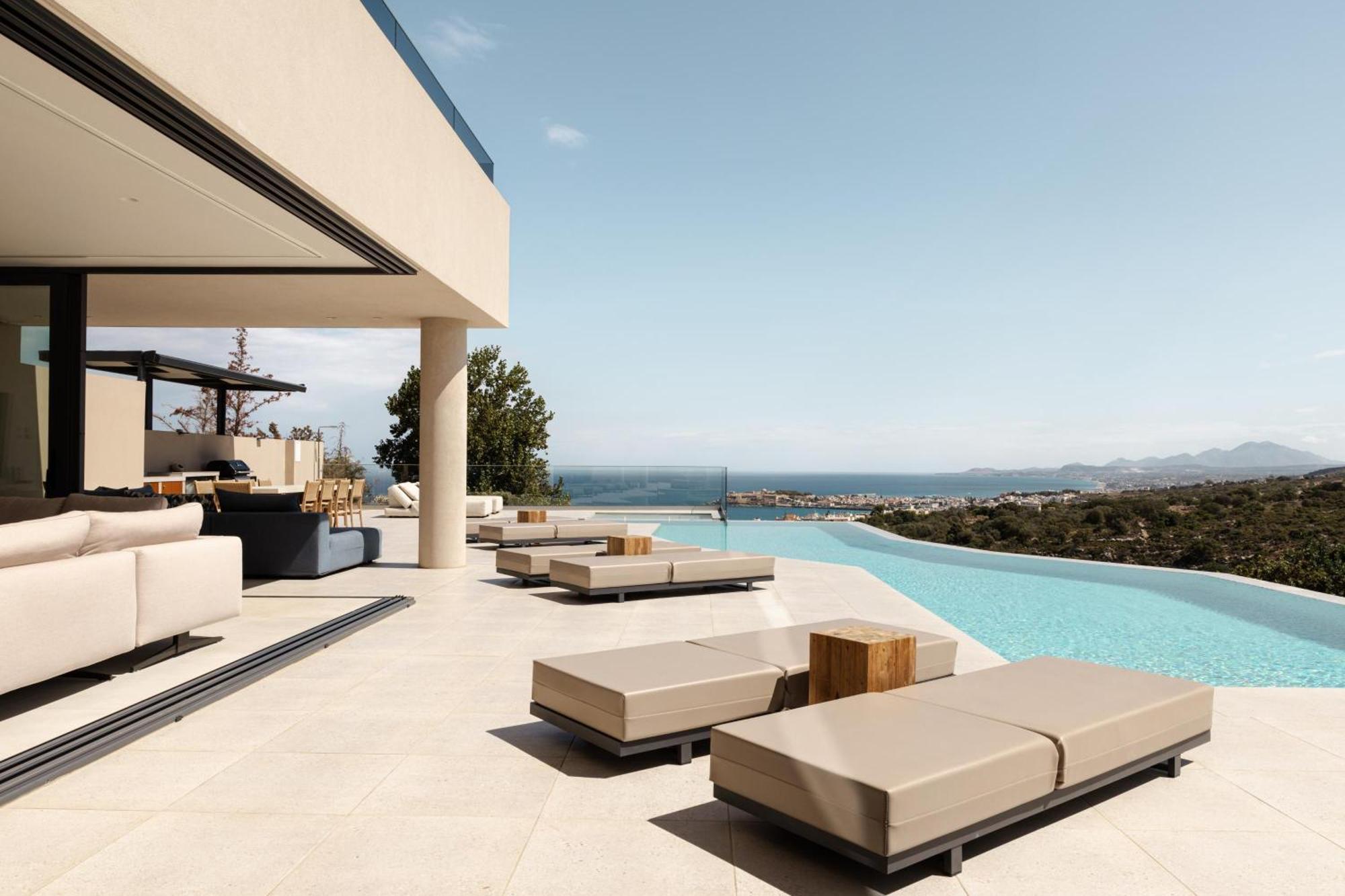 Villa Aerial - Sea & Gaze With Daily Housekeeping By Etouri Atsipopoulo
