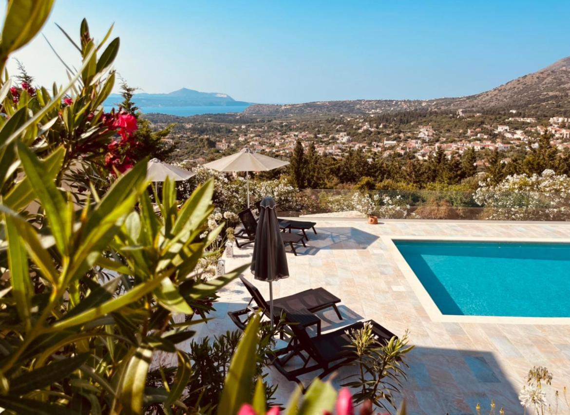 Anthos - Superb Panoramic Sea And Hill Views With Private Pool *