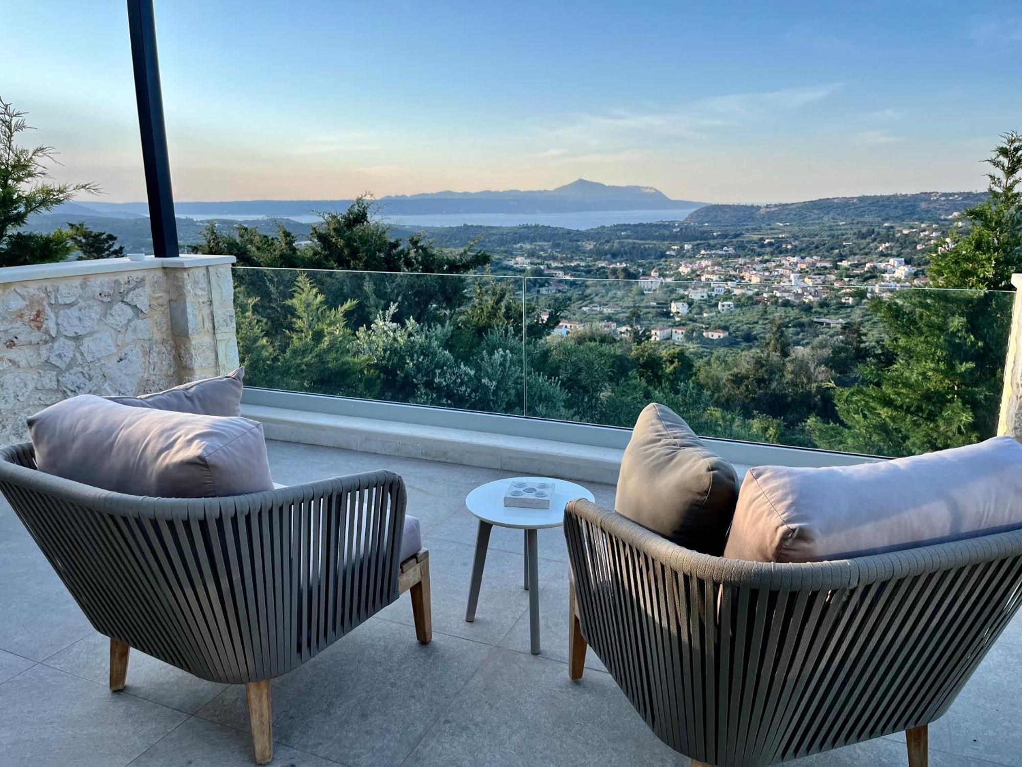 Anthos - Superb Panoramic Sea And Hill Views With Private Pool Villa *