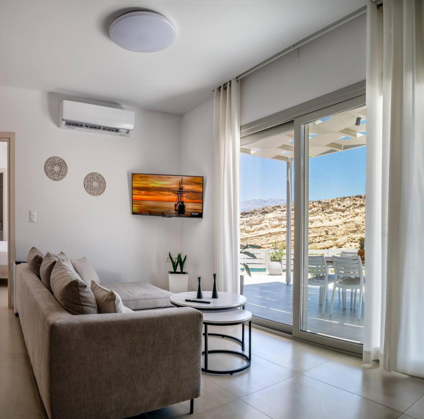 Villa Theasis Luxury Cave House, With Sea & Cave View Matala (Crete)