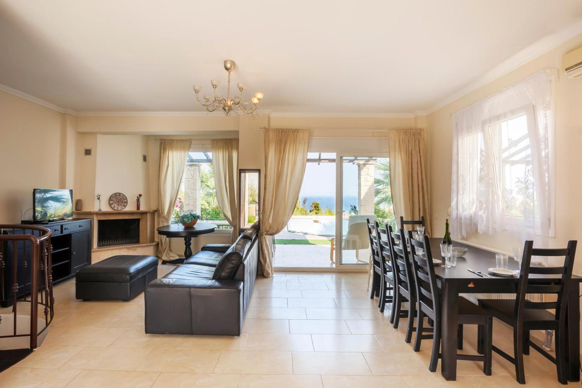 Panoramic View Anna Villa Pefkochori
