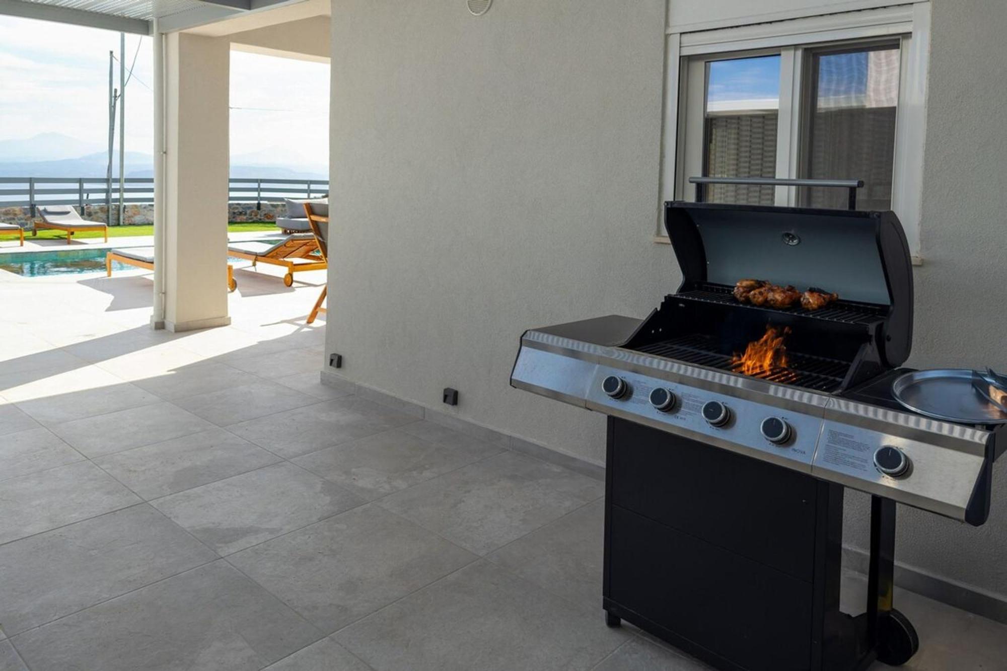 Gianna's Panoramic Seaview Twin With Pool 1 * Kefalas