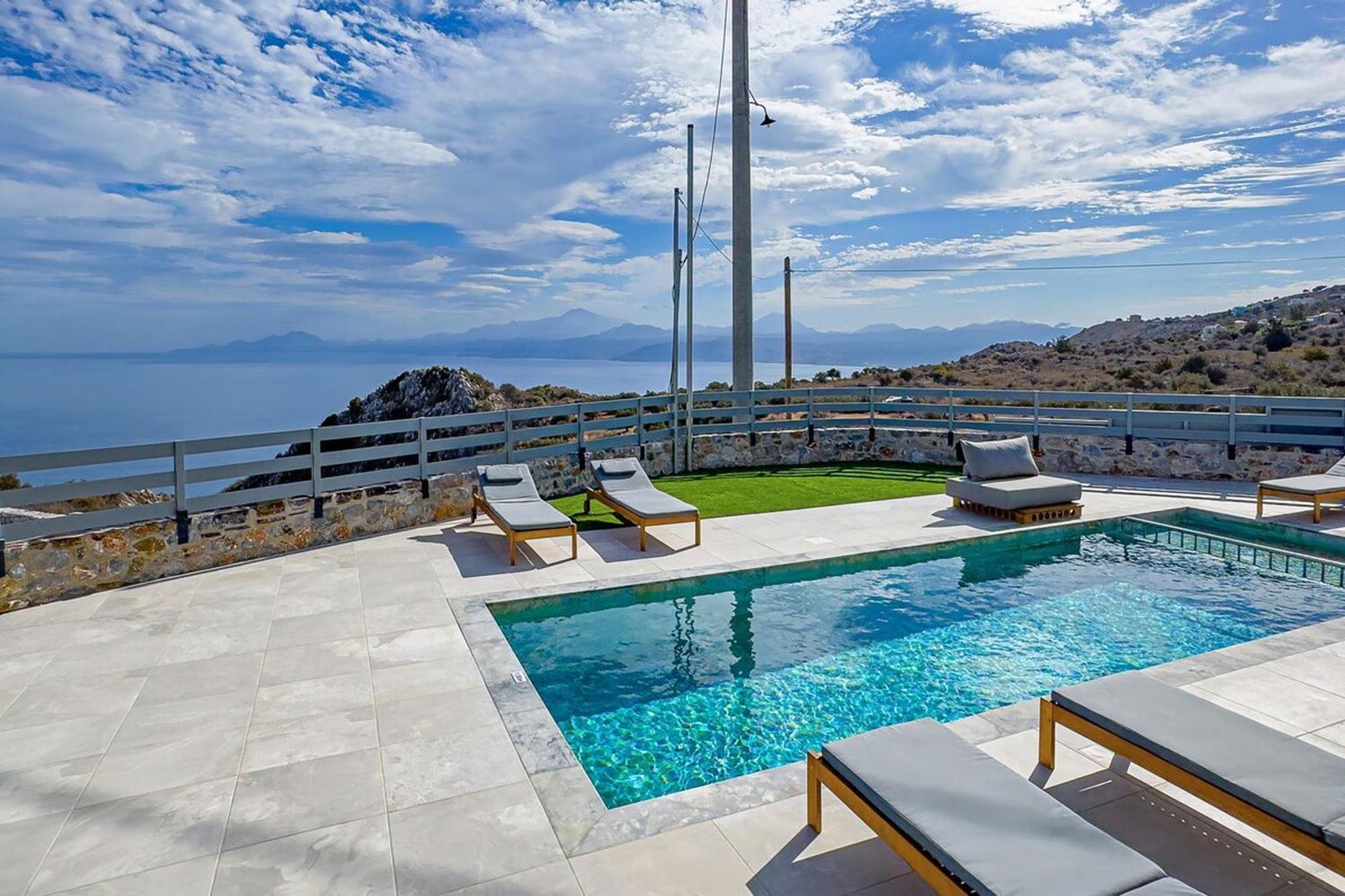 Villa Gianna's Panoramic Seaview Twin With Pool 1