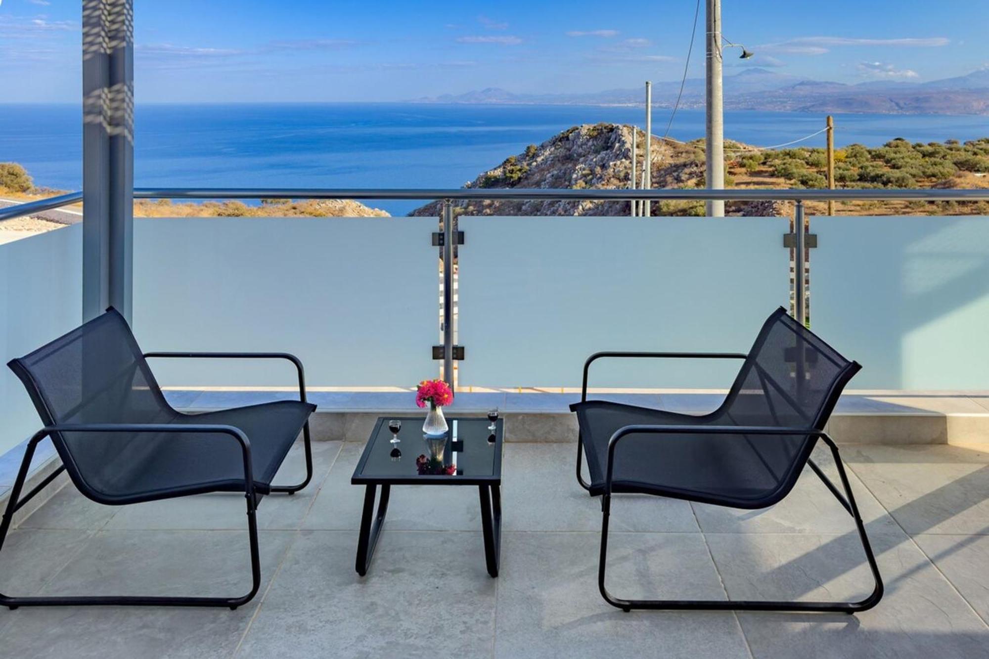 Gianna's Panoramic Seaview Twin With Pool 1 Villa Kefalas