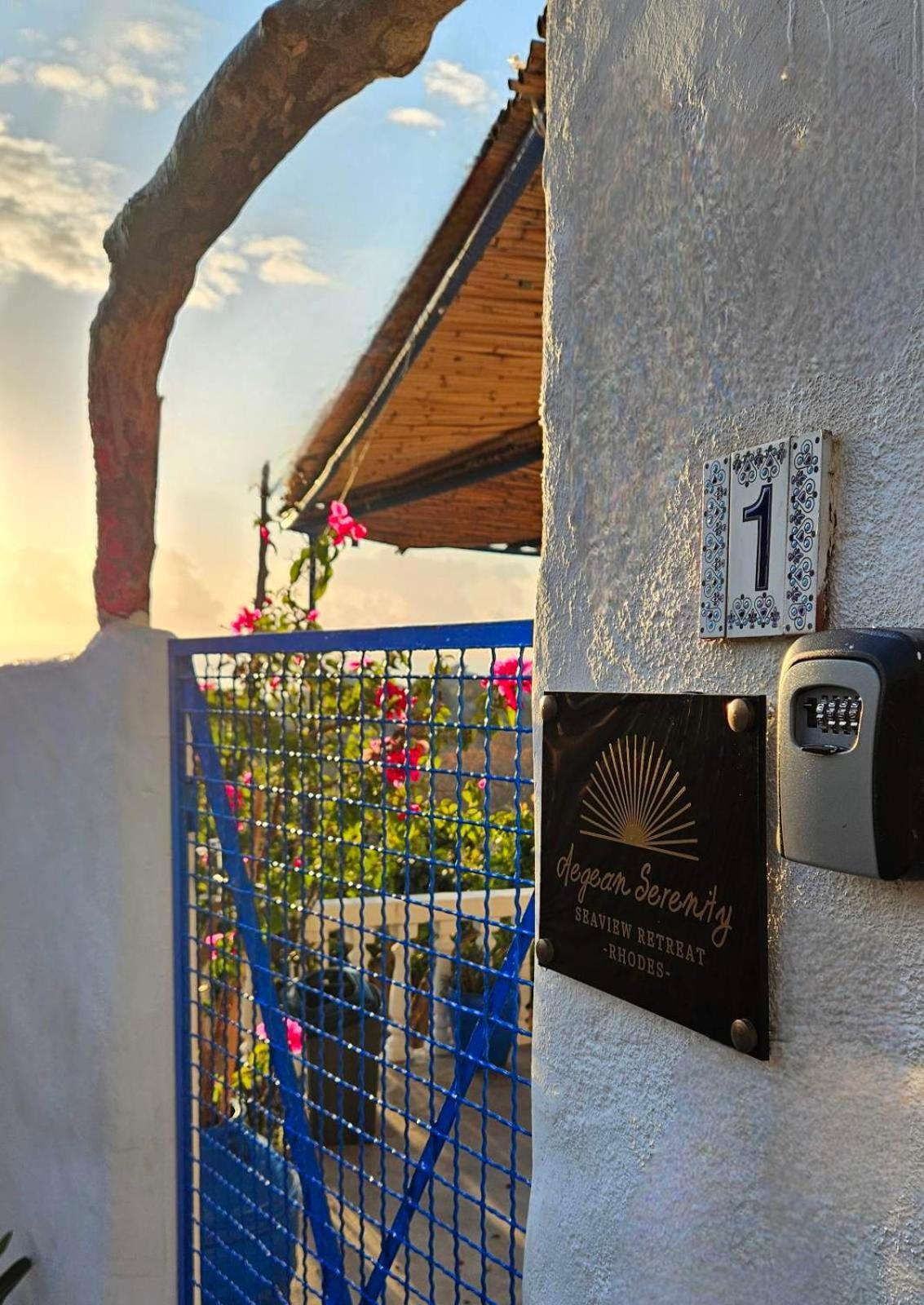 Aegean Serenity - Sea View Retreat * Archangelos (Rhodes)