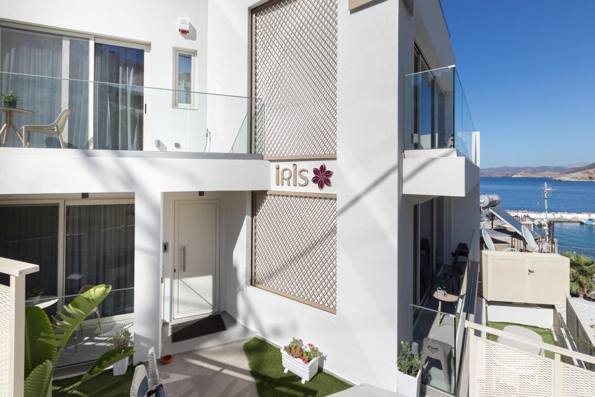 Iris, Beachfront, With Jacuzzi, Up To 9 Guests, Mpali Beach, Rethymno! Villa