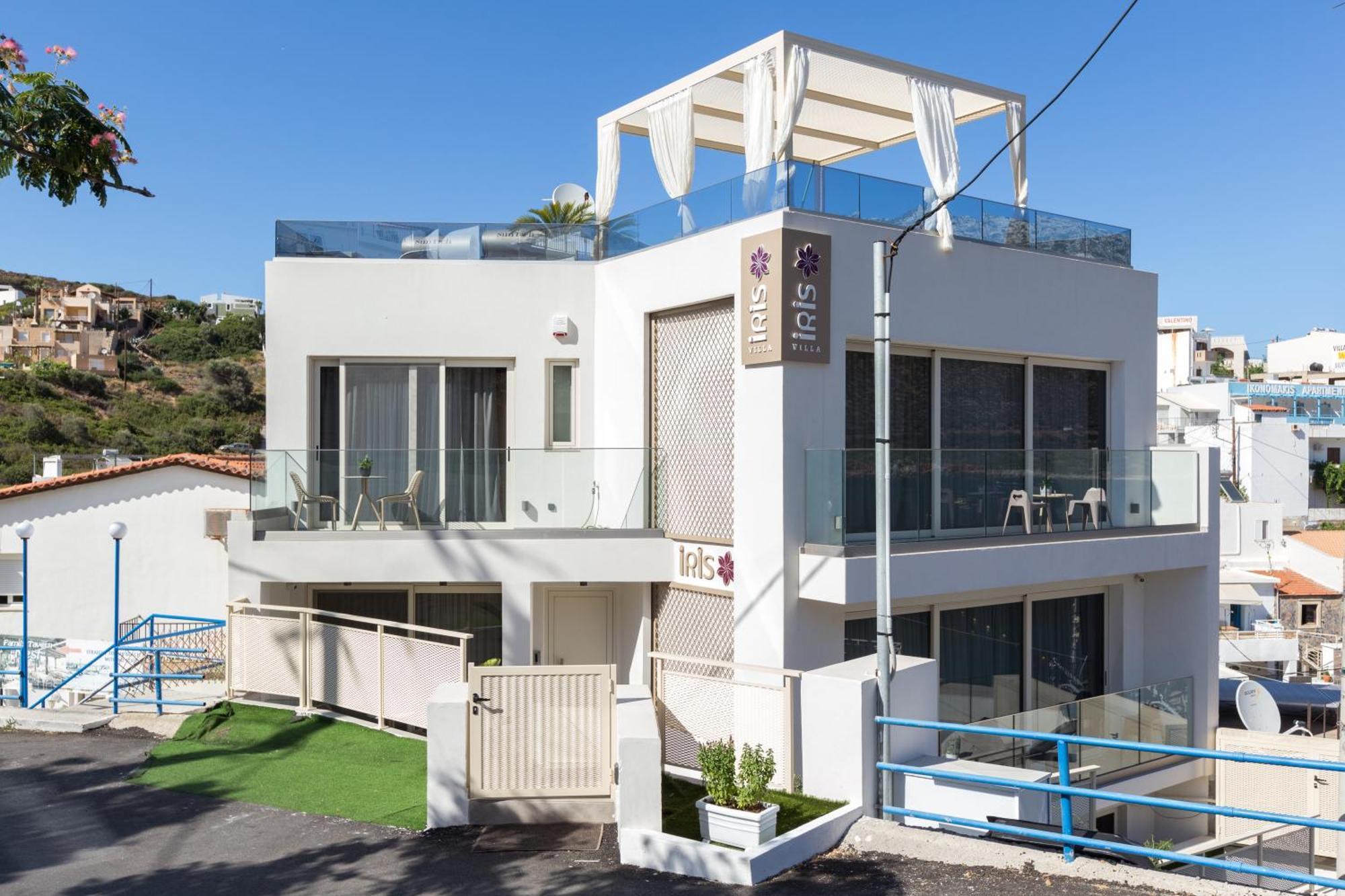Villa Iris, Beachfront, With Jacuzzi, Up To 9 Guests, Mpali Beach, Rethymno! *