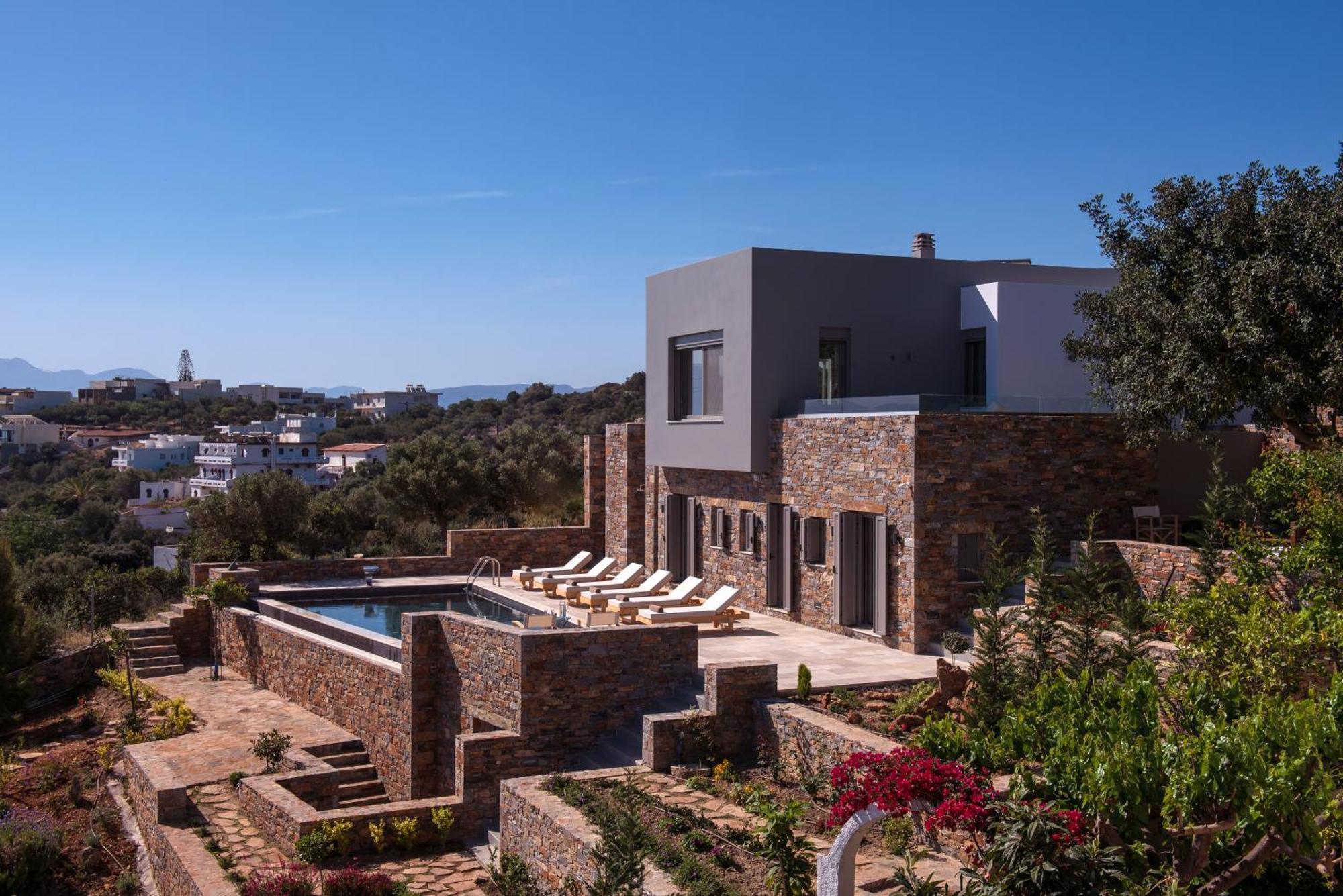 Villa Luxury With Stunning Views In Agios Nikolaos (Crete)