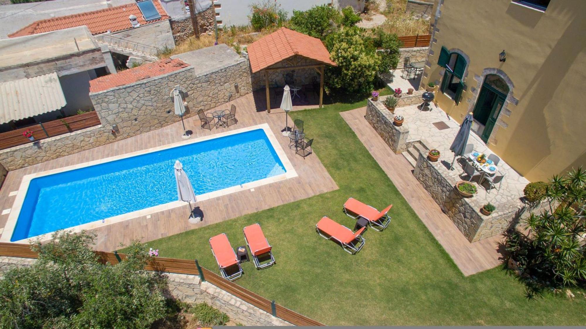 Skandalis With Pool Holiday home
