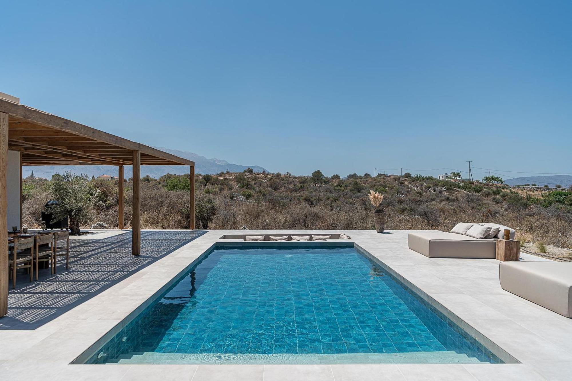 Villa Luxury Vasilico With Private Pool Xirosternion
