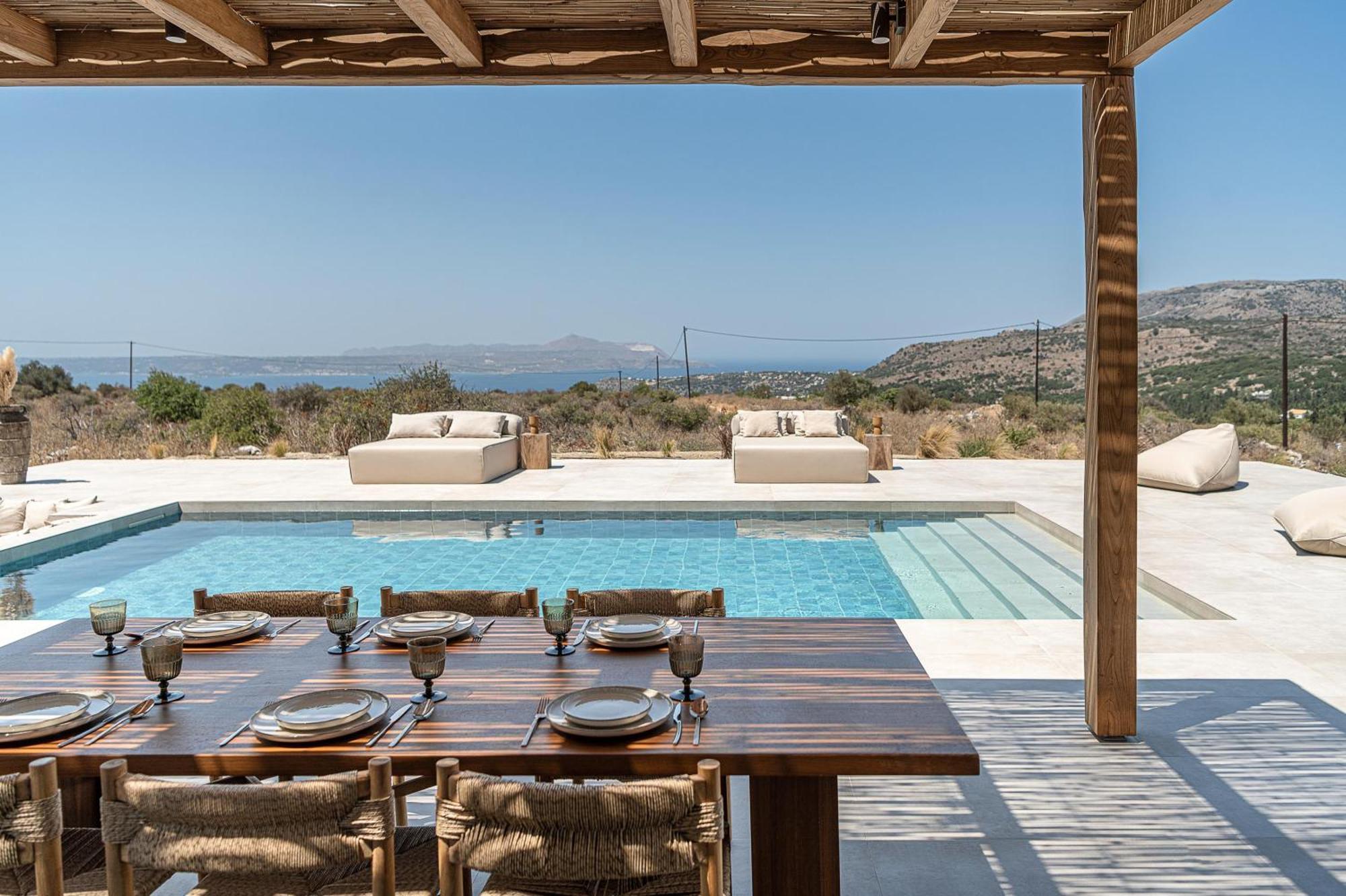 Luxury Vasilico With Private Pool * Xirosternion