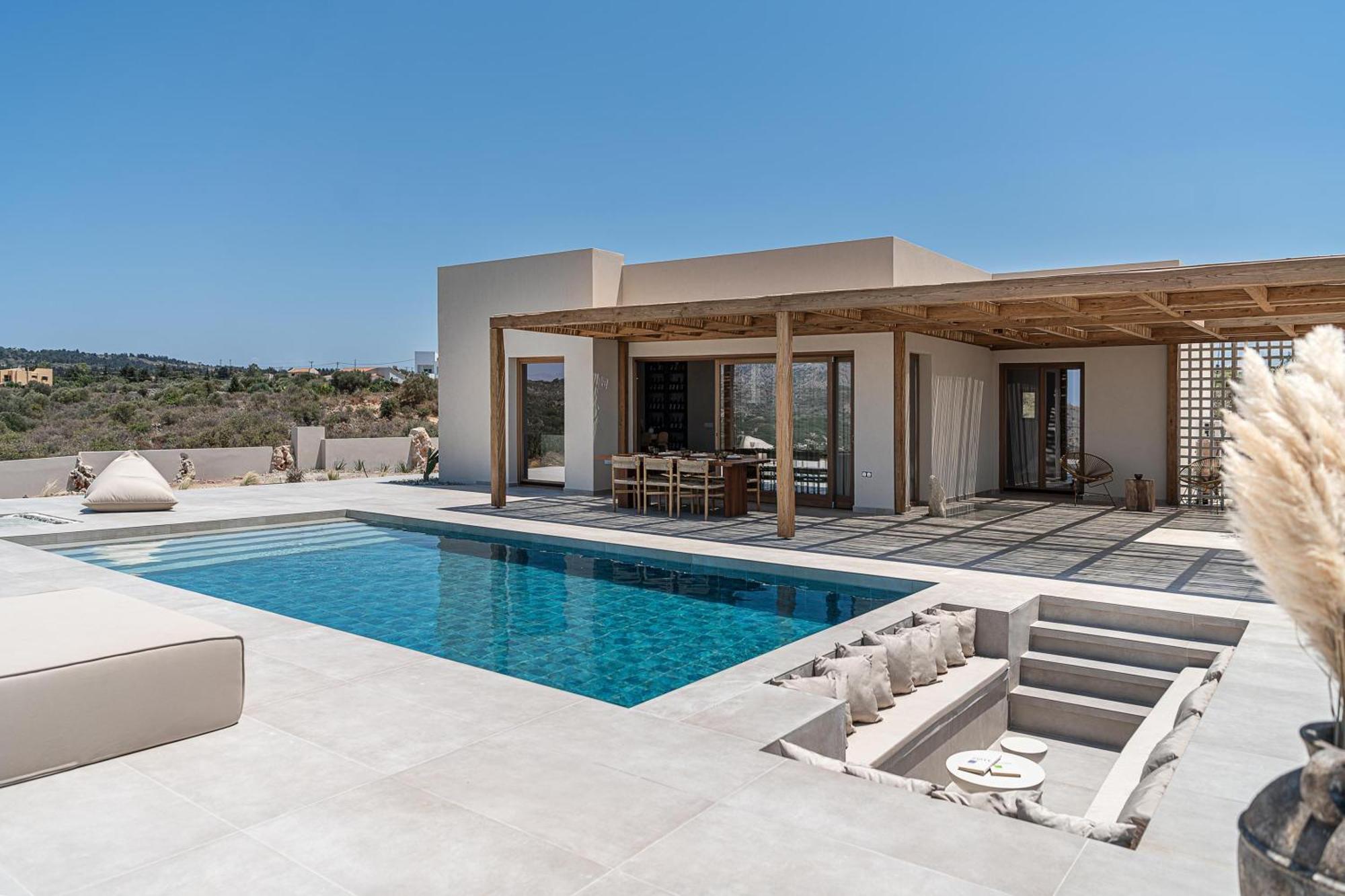 Luxury Vasilico With Private Pool * Xirosternion