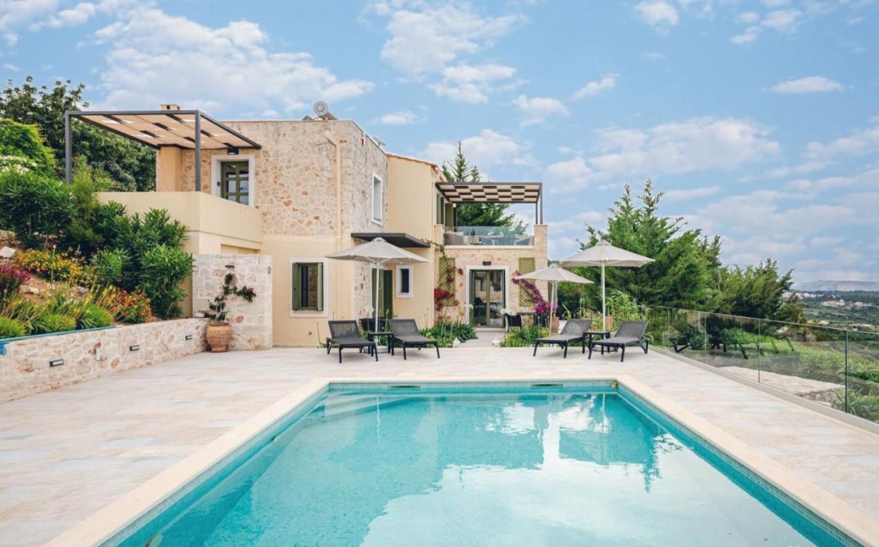 Villa Anthos - Superb Panoramic Sea And Hill Views With Private Pool *