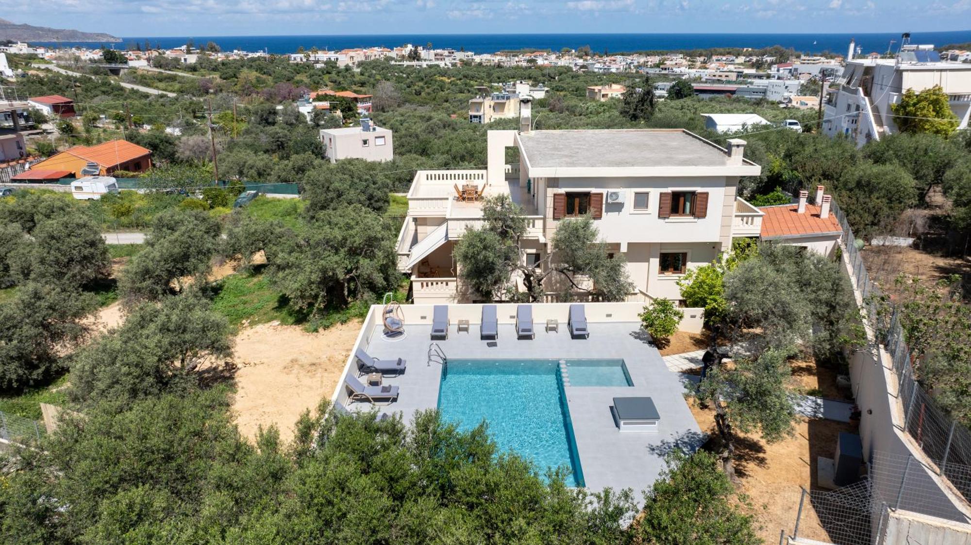 With Private Pool Near To The Sea Apartment Daratsos