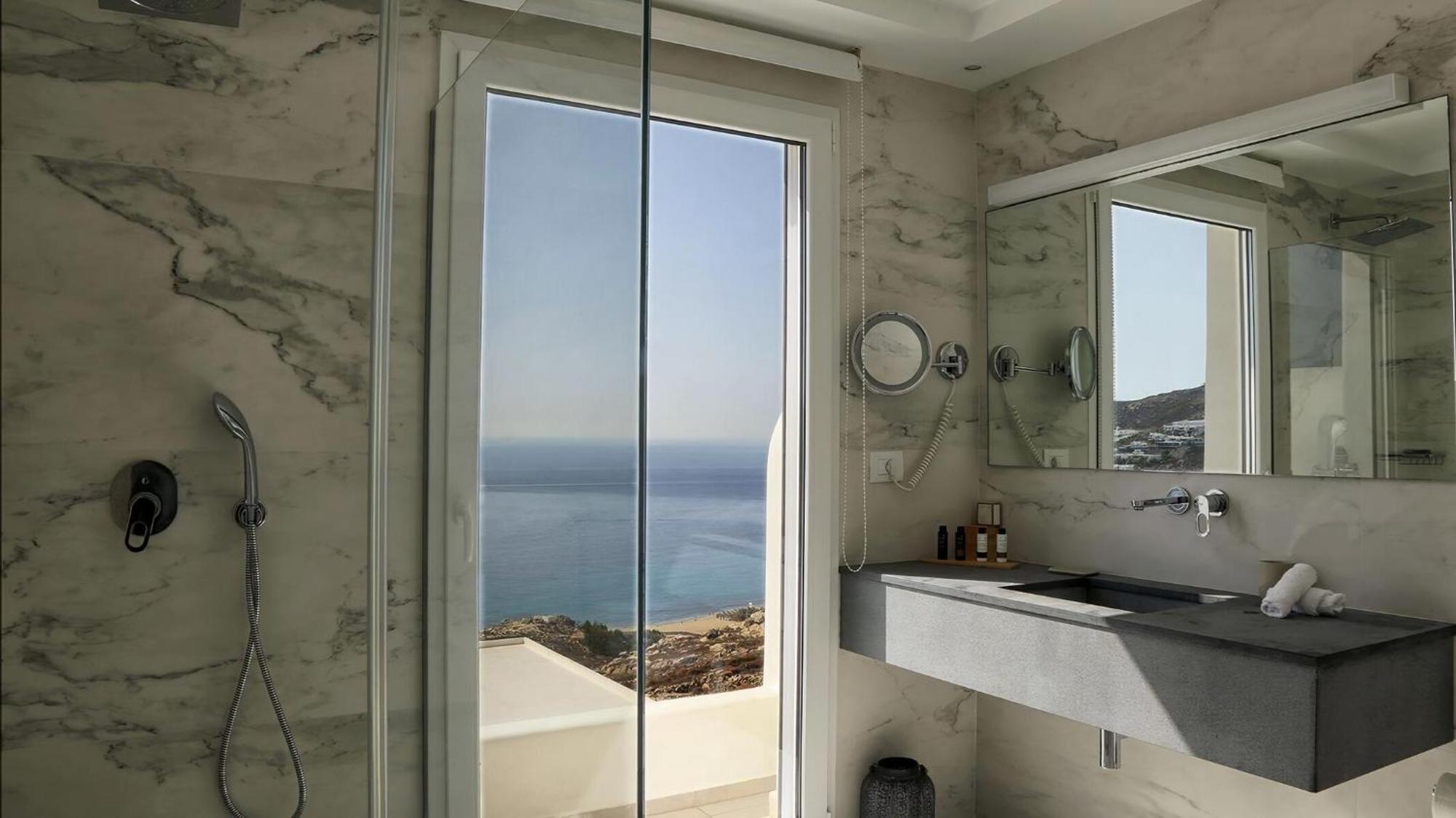 Villa Gorgeous Mykonos 12 Bedrooms Nova Light Private Pool Panoramic Sea Views Elia *