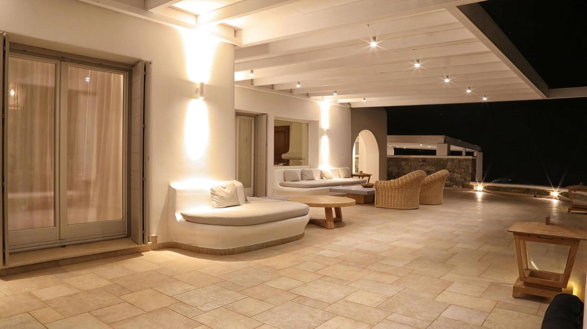 Gorgeous Mykonos 12 Bedrooms Nova Light Private Pool Panoramic Sea Views Elia Villa *