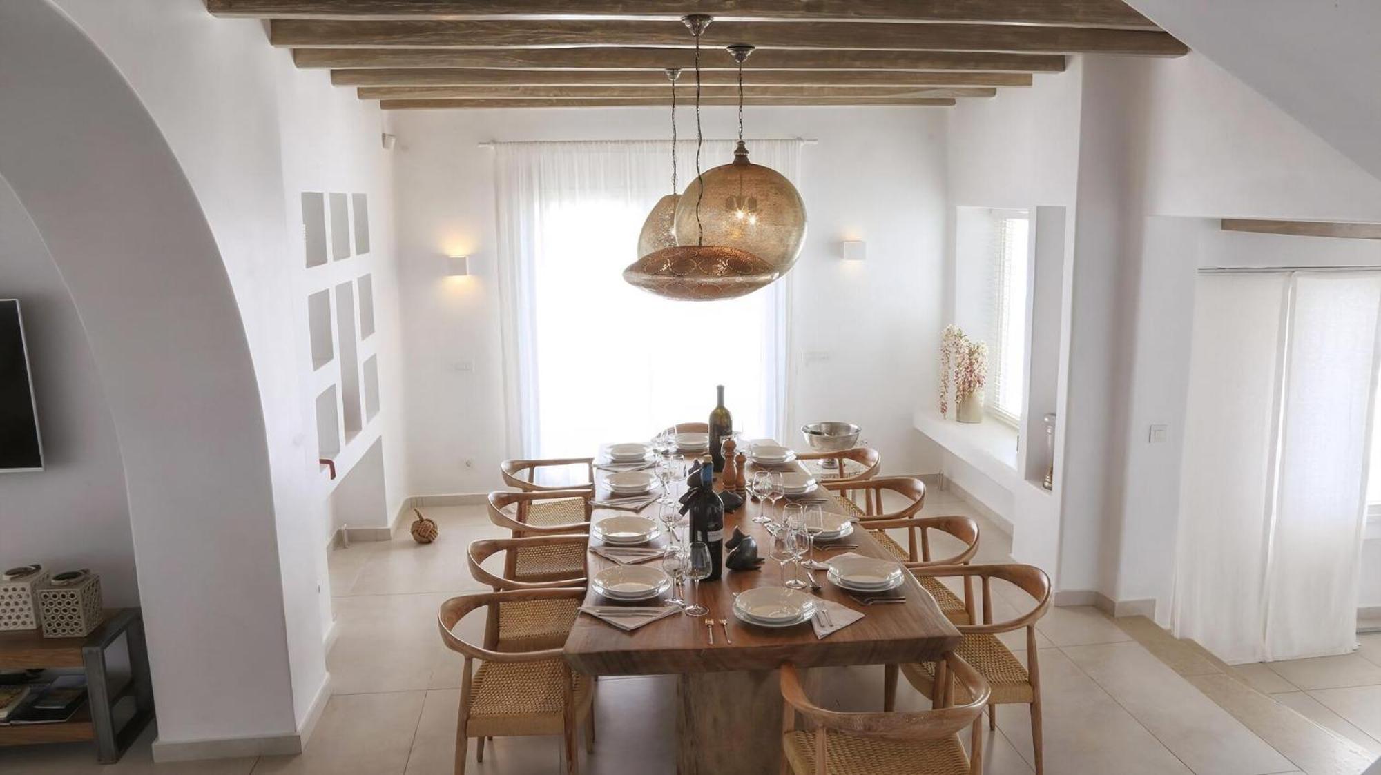 Gorgeous Mykonos 12 Bedrooms Nova Light Private Pool Panoramic Sea Views Elia Villa *