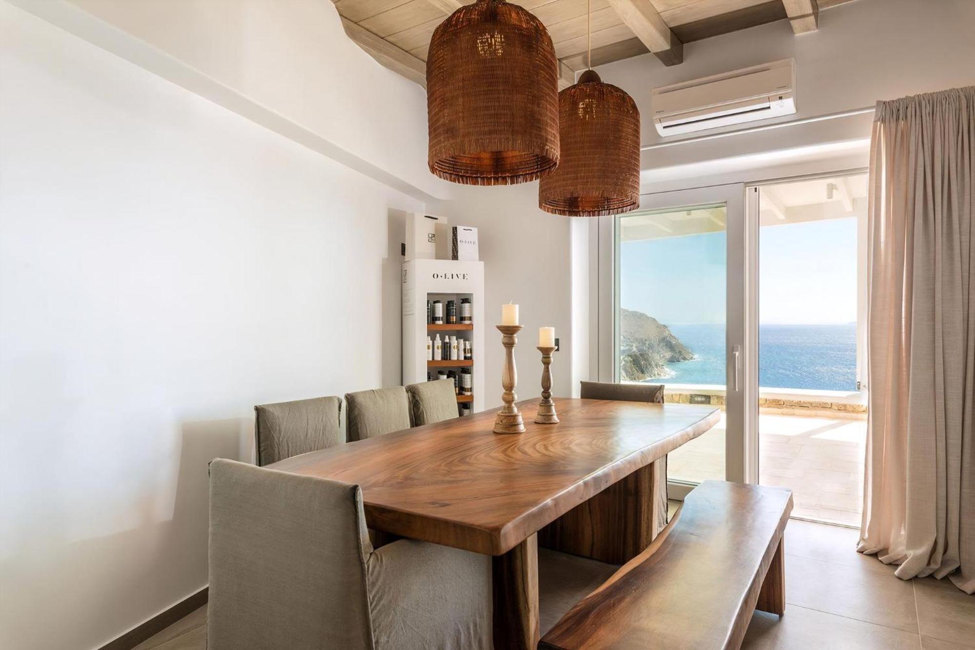 Gorgeous Mykonos 12 Bedrooms Nova Light Private Pool Panoramic Sea Views Elia *