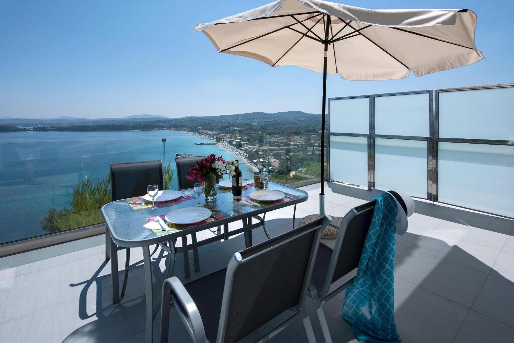 Astounding Corfu Villa 2 Bedrooms Villa Clara Wonderful Sea Mountain Views Pirgi