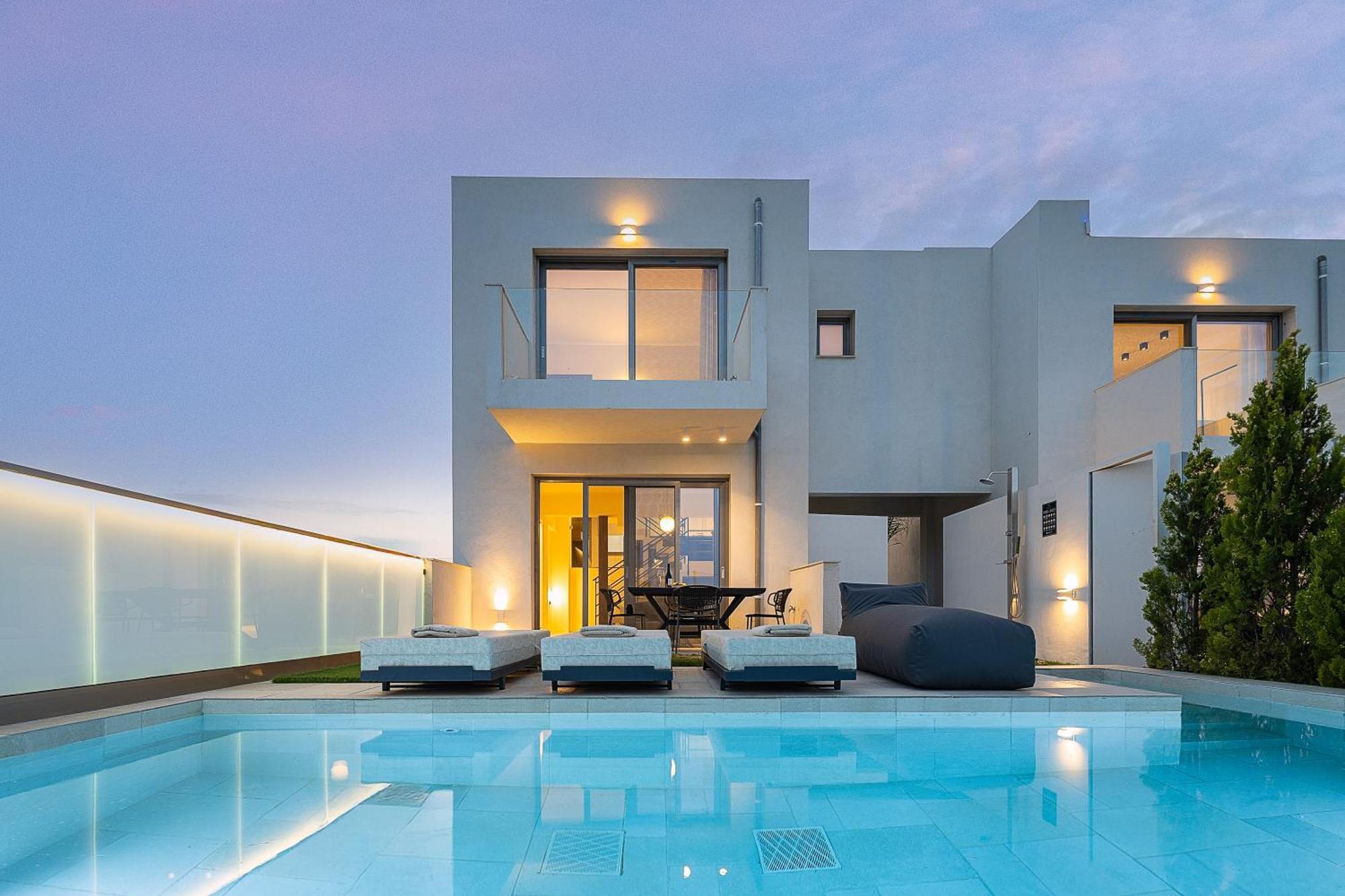 Dea Luna Villas, Heated Pool & 5star Access, By Thinkvilla Panormos (Crete)