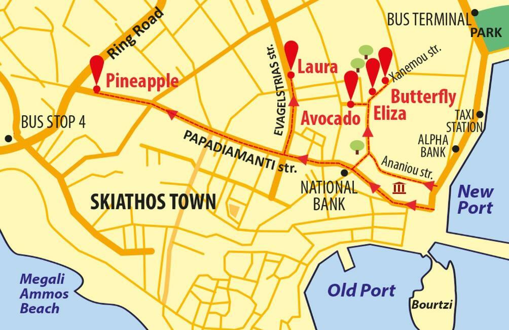 Guest house Avocado Skiathos Town