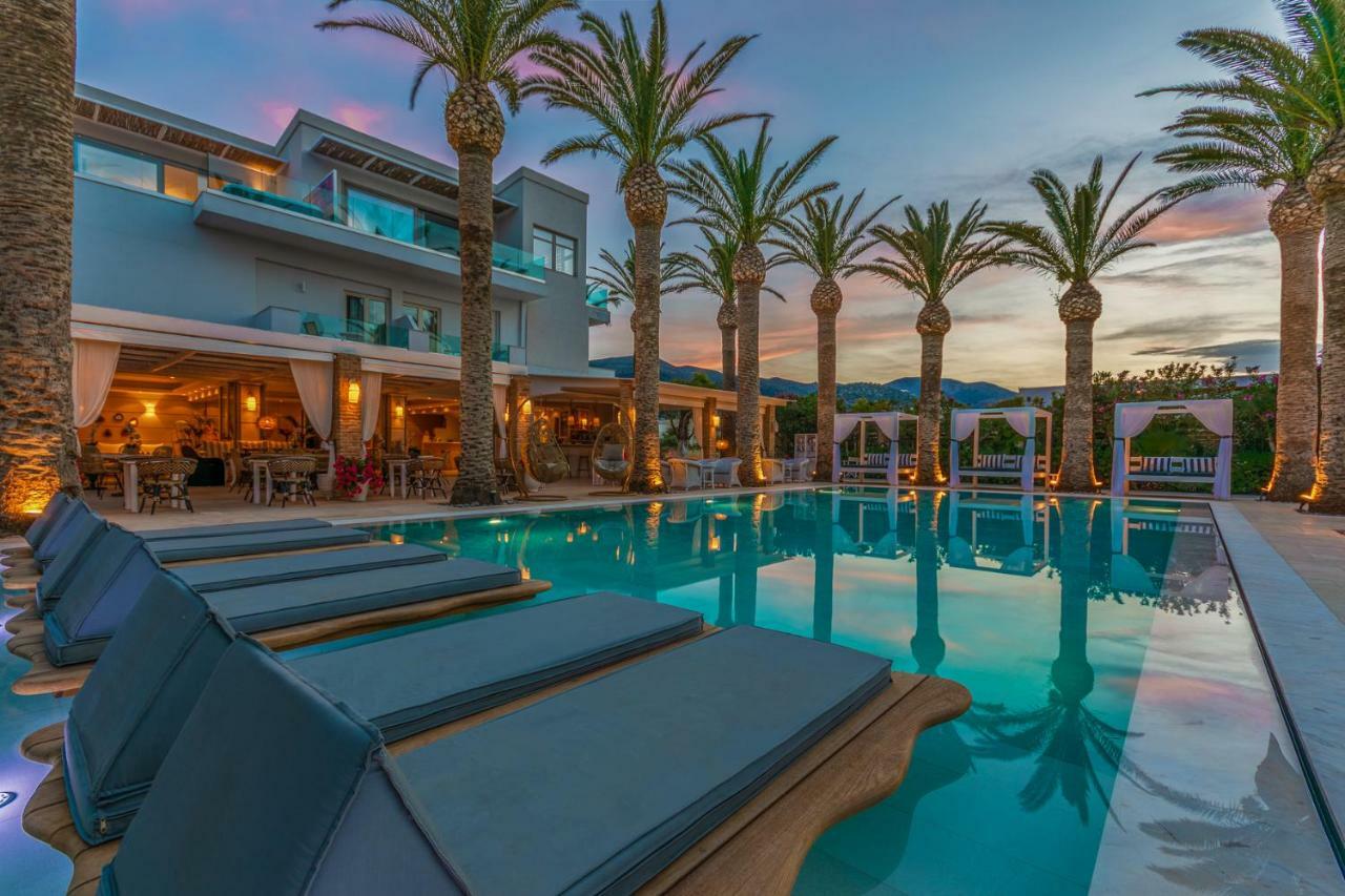 Drossia Palms And Nisos Malia (Crete)